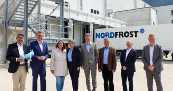 Deutschlands führender Tiefkühllogistiker eröffnet neues Kühlhaus in (Foto: NORDFROST)